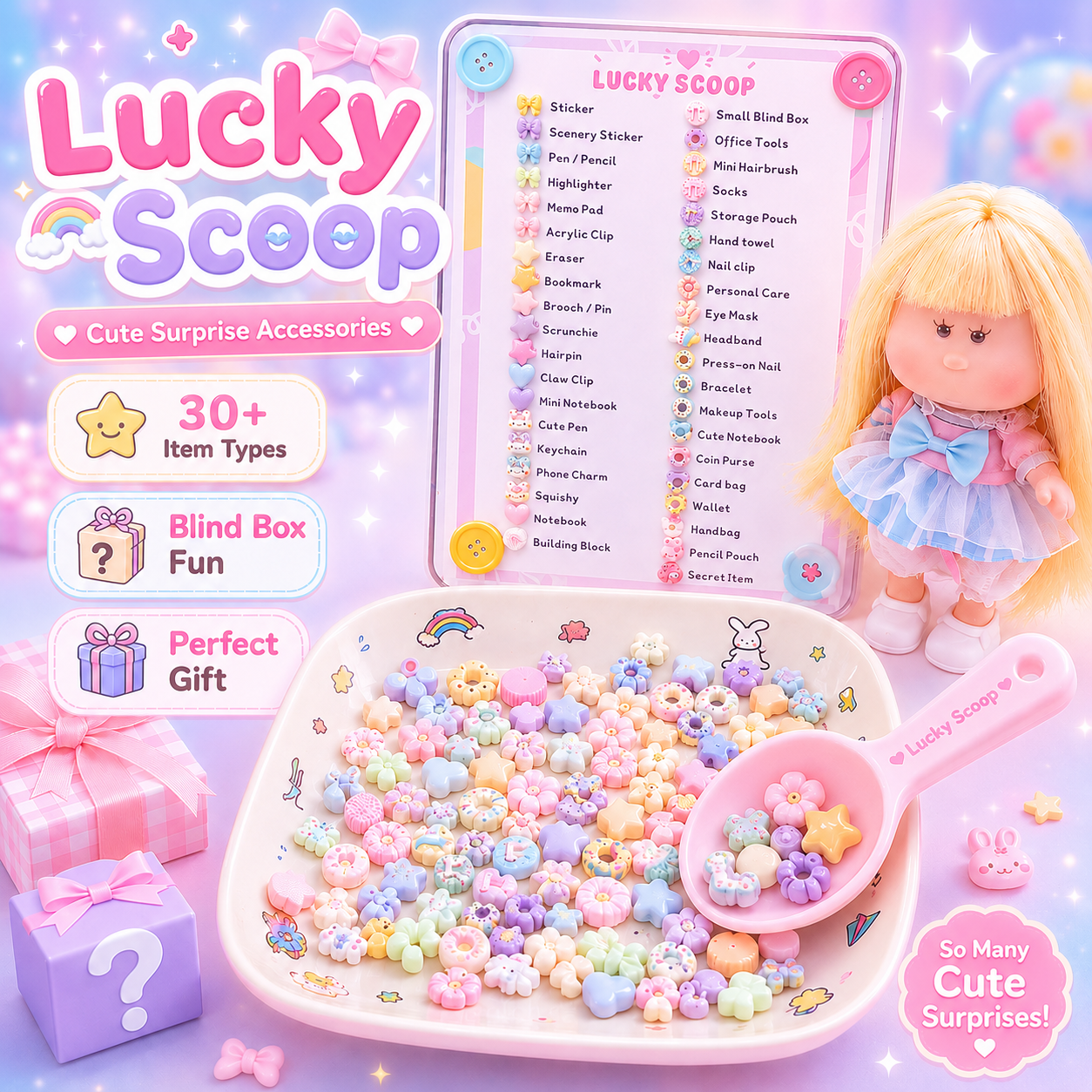 A-【Lucky Scoop 2.0】- The Cutest Surprise Scoop Upgraded!
